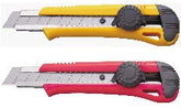 Japanese knife 18 mm with stop wheel + 3 blades KDS L-19